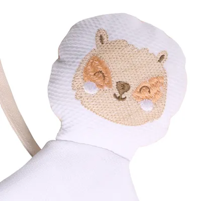 Naninha Baby Gijo Urso Com Prendedor Naninha Baby Gijo Urso Com Prendedor